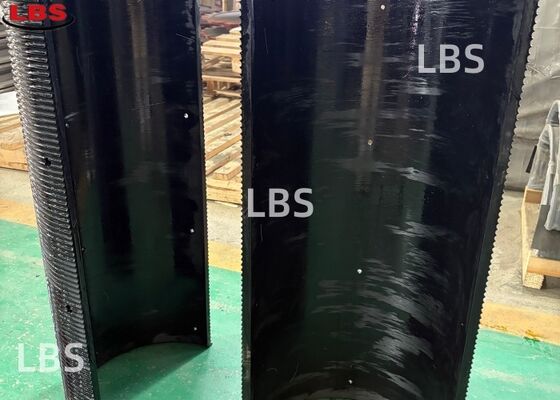 High Polymer Nylon Lebus Grooved Sleeve  Drum  Right-Handed 55° for 10mm Wire Rope Winch Drum